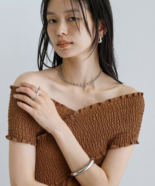 GALLEST / ギャレスト ロング・マキシ丈ワンピース | 【一部店舗限定】シャーリングクロスワンピース | 詳細16