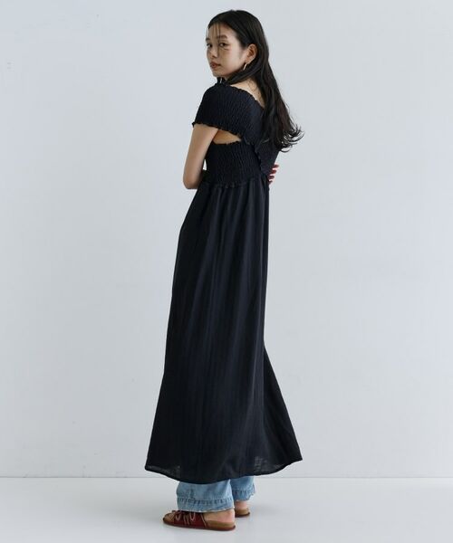 GALLEST / ギャレスト ロング・マキシ丈ワンピース | 【一部店舗限定】シャーリングクロスワンピース | 詳細2