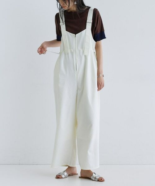 GALLEST / ギャレスト サロペット・オールインワン | 【一部店舗限定】ウエストドロストサロペット | 詳細7