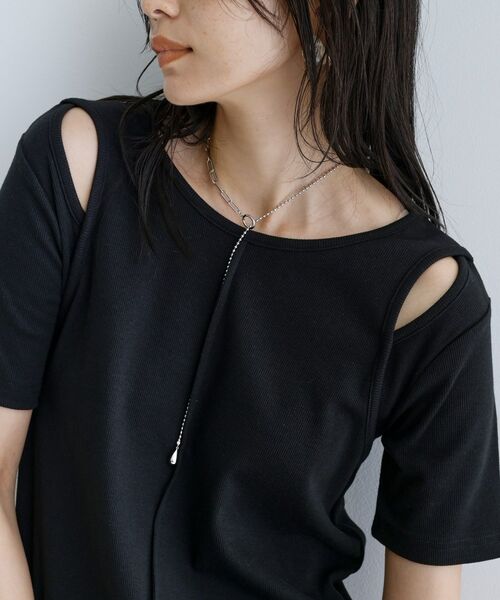 GALLEST / ギャレスト ロング・マキシ丈ワンピース | 【一部店舗限定】リブカットソーワンピース | 詳細17