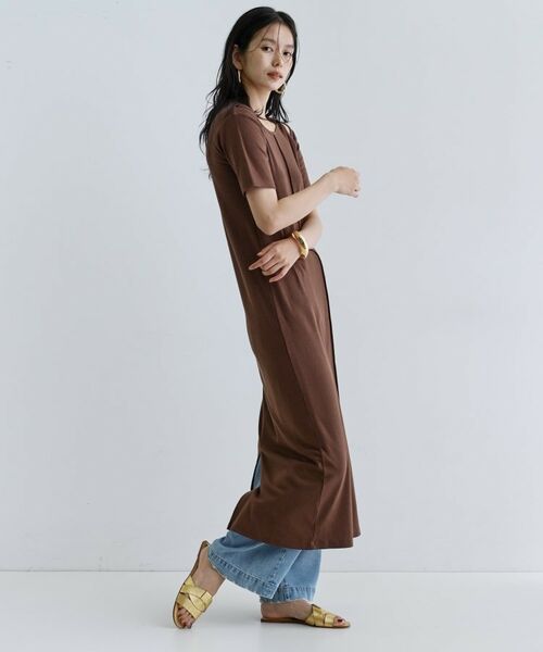 GALLEST / ギャレスト ロング・マキシ丈ワンピース | 【一部店舗限定】リブカットソーワンピース | 詳細2