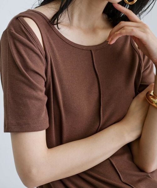 GALLEST / ギャレスト ロング・マキシ丈ワンピース | 【一部店舗限定】リブカットソーワンピース | 詳細5