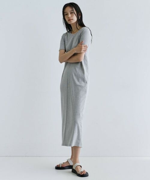 GALLEST / ギャレスト ロング・マキシ丈ワンピース | 【一部店舗限定】リブカットソーワンピース | 詳細7