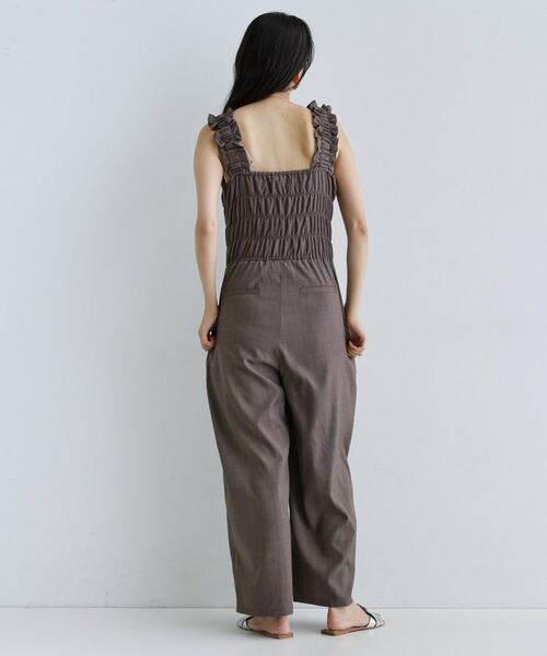 GALLEST / ギャレスト サロペット・オールインワン | 【一部店舗限定】ショルダーシャーリングサロペット | 詳細13