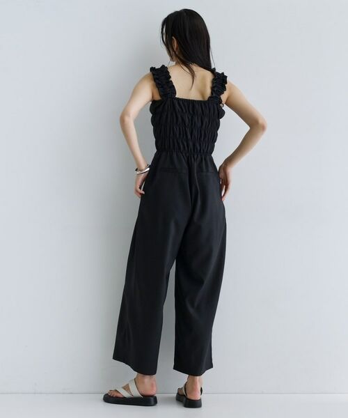 GALLEST / ギャレスト サロペット・オールインワン | 【一部店舗限定】ショルダーシャーリングサロペット | 詳細19