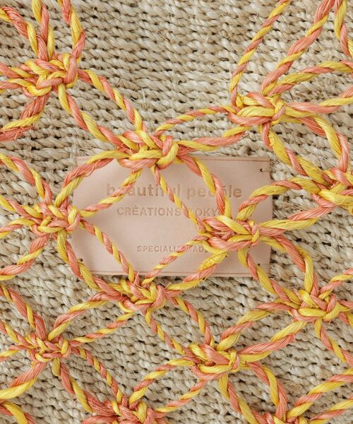 GALLEST / ギャレスト ハンドバッグ | 【beautiful people】abaca twist bag S | 詳細10