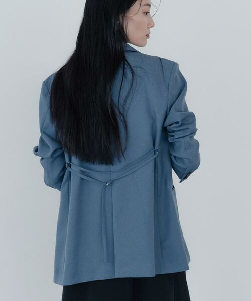 GALLEST / ギャレスト テーラードジャケット | 【セットアップ対応】ウーステッドライクダブルジャケット | 詳細5
