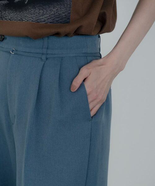 GALLEST / ギャレスト パンツ | 【セットアップ対応】ウーステッドライクスラックス | 詳細15