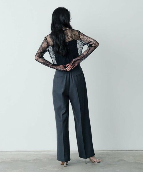 GALLEST / ギャレスト パンツ | 【セットアップ対応】ウーステッドライクスラックス | 詳細3