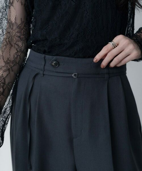 GALLEST / ギャレスト パンツ | 【セットアップ対応】ウーステッドライクスラックス | 詳細6