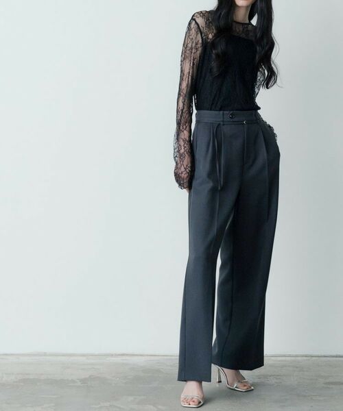 GALLEST / ギャレスト パンツ | 【セットアップ対応】ウーステッドライクスラックス | 詳細8