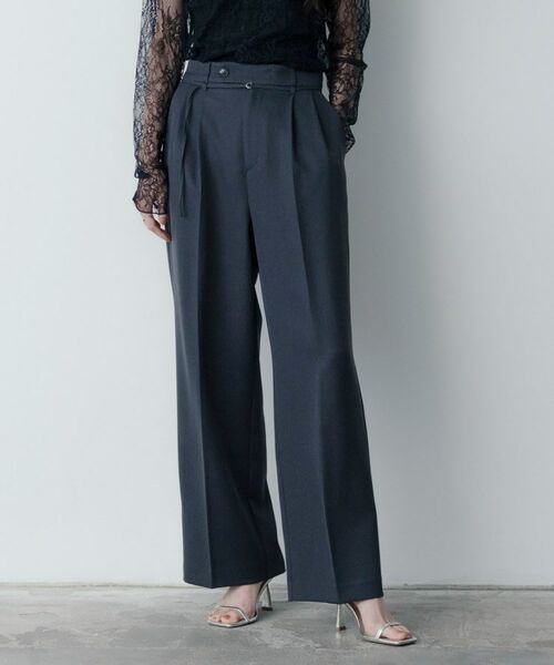 GALLEST/ギャレスト ウーステッドライクスラックス チャコールグレー(014) 36(S) GALLEST/ギャレスト ウーステッドライクスラックス チャコールグレー(014) 36(S)