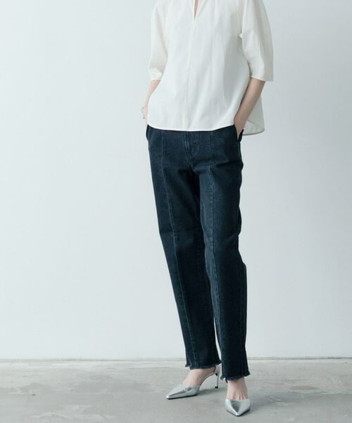 GALLEST / ギャレスト デニムパンツ | センターピンタックデニム | 詳細10