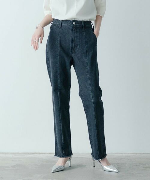 GALLEST / ギャレスト デニムパンツ | センターピンタックデニム | 詳細13