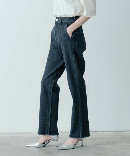 GALLEST / ギャレスト デニムパンツ | センターピンタックデニム | 詳細14