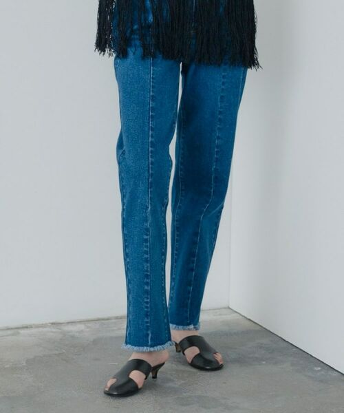 GALLEST / ギャレスト デニムパンツ | センターピンタックデニム | 詳細5