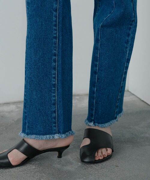 GALLEST / ギャレスト デニムパンツ | センターピンタックデニム | 詳細8
