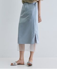 GALLEST / ギャレスト ロング・マキシ丈スカート | オーガンジーレイヤースカート