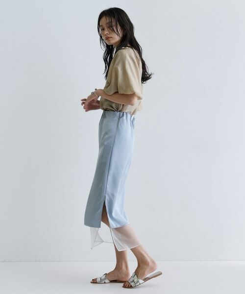 GALLEST / ギャレスト ロング・マキシ丈スカート | オーガンジーレイヤースカート | 詳細14