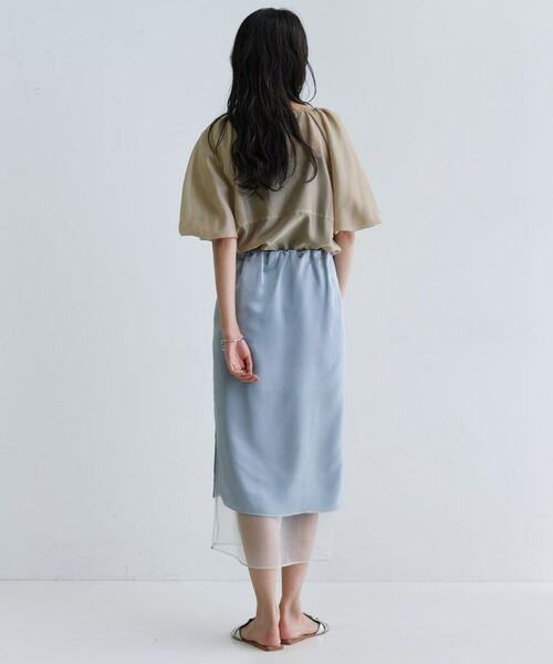 GALLEST / ギャレスト ロング・マキシ丈スカート | オーガンジーレイヤースカート | 詳細15