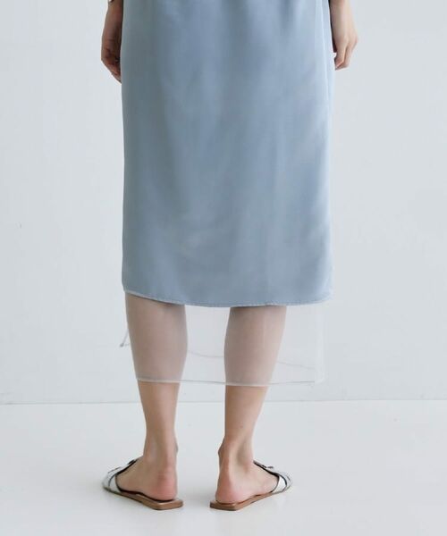 GALLEST / ギャレスト ロング・マキシ丈スカート | オーガンジーレイヤースカート | 詳細16