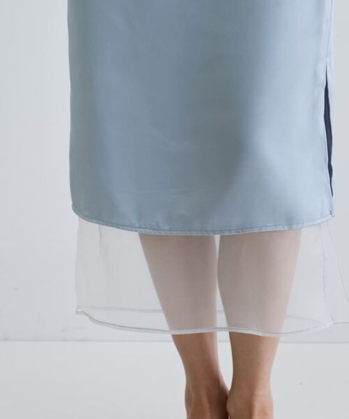 GALLEST / ギャレスト ロング・マキシ丈スカート | オーガンジーレイヤースカート | 詳細18