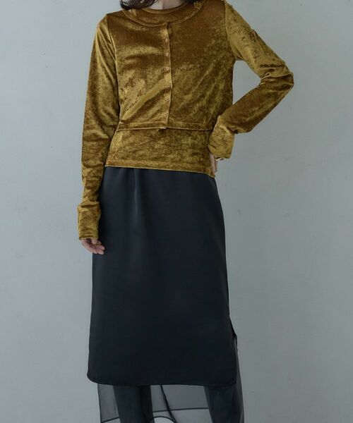 GALLEST / ギャレスト ロング・マキシ丈スカート | オーガンジーレイヤースカート | 詳細2