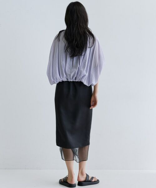 GALLEST / ギャレスト ロング・マキシ丈スカート | オーガンジーレイヤースカート | 詳細7