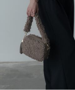 GALLEST / ギャレスト ハンドバッグ | 【MILLELA FIRENZE】プードルファーボックスバッグ