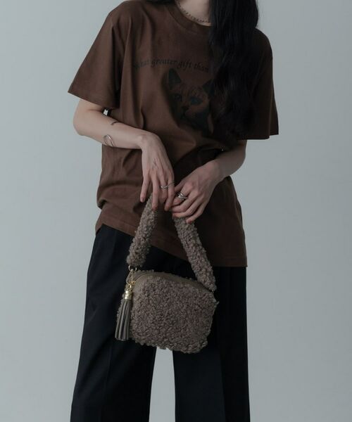 GALLEST / ギャレスト ハンドバッグ | 【MILLELA FIRENZE】プードルファーボックスバッグ | 詳細1