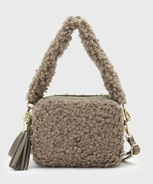 GALLEST / ギャレスト ハンドバッグ | 【MILLELA FIRENZE】プードルファーボックスバッグ | 詳細3