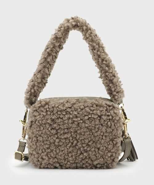 GALLEST / ギャレスト ハンドバッグ | 【MILLELA FIRENZE】プードルファーボックスバッグ | 詳細5