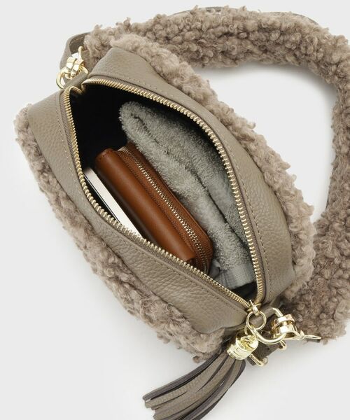 GALLEST / ギャレスト ハンドバッグ | 【MILLELA FIRENZE】プードルファーボックスバッグ | 詳細9