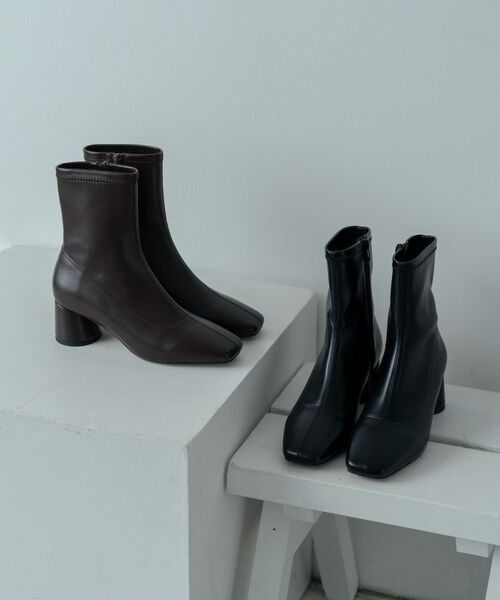 GALLEST / ギャレスト ブーツ（ショート丈） | パネルストレッチショートブーツ | 詳細1