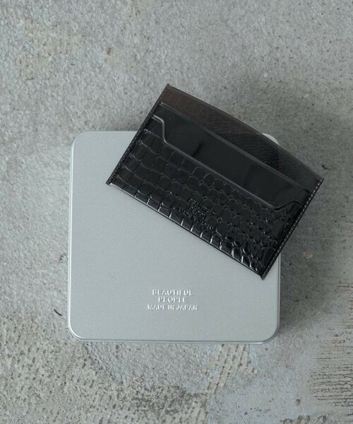 GALLEST/ギャレスト 【beautiful people】nothing to hide vinyl card case ブラック(019) 00 GALLEST/ギャレスト 【beautiful people】nothing to hide vinyl card case ブラック(019) 00