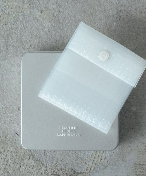GALLEST/ギャレスト 【beautiful people】nothing to hide vinyl card wallet ホワイト(001) 00 GALLEST/ギャレスト 【beautiful people】nothing to hide vinyl card wallet ホワイト(001) 00