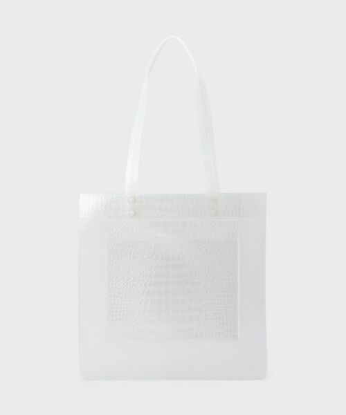 GALLEST / ギャレスト トートバッグ | 【beautiful people】nothing to hide vinyl tote bag | 詳細1