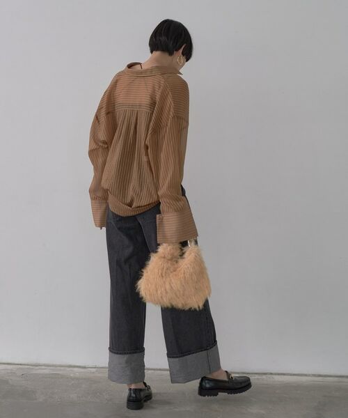 GALLEST / ギャレスト ハンドバッグ | 【LE VERNIS】ポワールフラッフィーファーバッグ | 詳細1