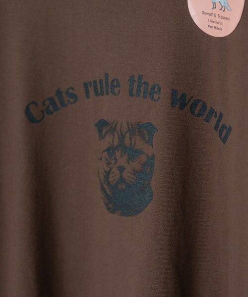 GALLEST / ギャレスト Tシャツ | 【Regency Works】Cats rule the world Tee | 詳細1