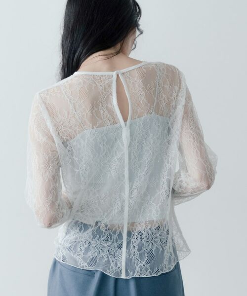 GALLEST / ギャレスト カットソー | レースストレッチカットソー | 詳細14