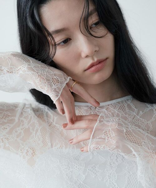 GALLEST / ギャレスト カットソー | レースストレッチカットソー | 詳細16