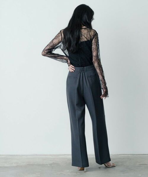 GALLEST / ギャレスト カットソー | レースストレッチカットソー | 詳細2