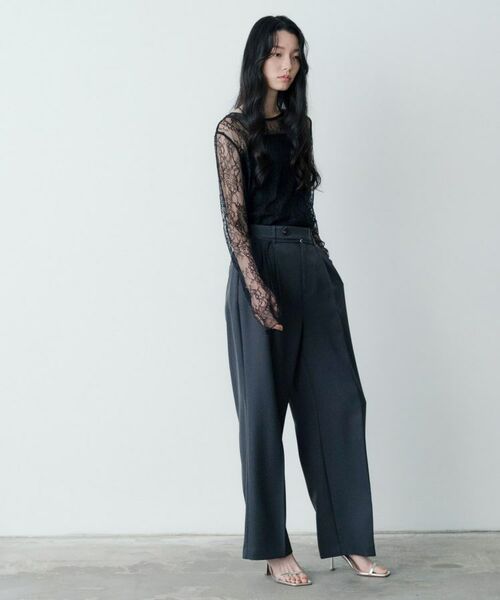 GALLEST / ギャレスト カットソー | レースストレッチカットソー | 詳細3