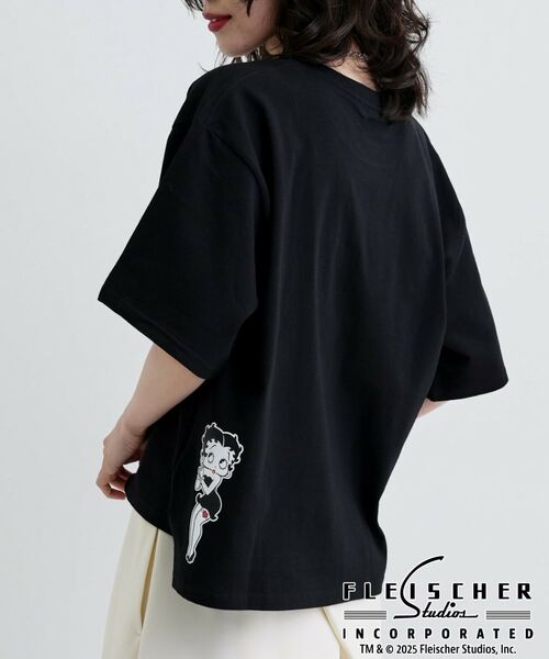 GALLEST / ギャレスト Tシャツ | 【Betty Boop(TM)】バックプリントワイドTシャツ | 詳細4