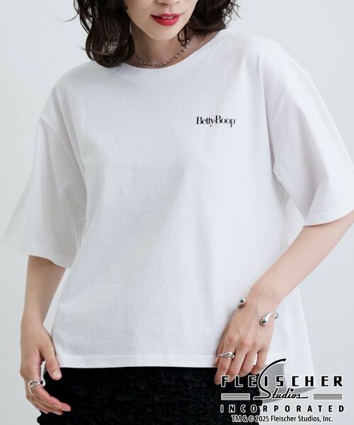 GALLEST / ギャレスト Tシャツ | 【Betty Boop(TM)】バックプリントワイドTシャツ | 詳細6