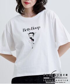 GALLEST / ギャレスト Tシャツ | 【Betty Boop(TM)】センタープリントワイドTシャツ