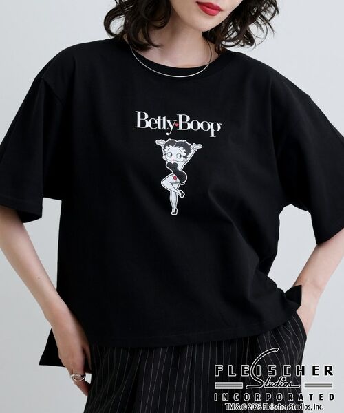 GALLEST / ギャレスト Tシャツ | 【Betty Boop(TM)】センタープリントワイドTシャツ | 詳細1
