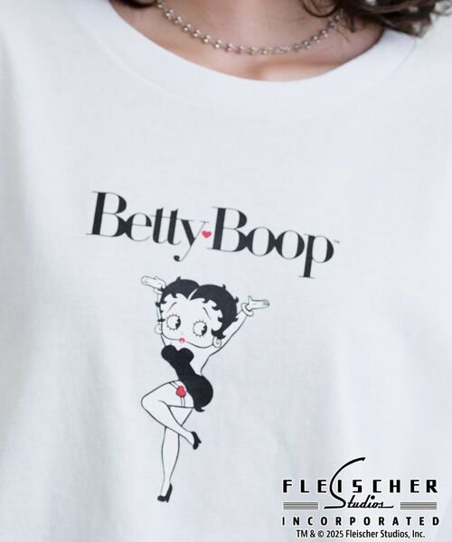 GALLEST / ギャレスト Tシャツ | 【Betty Boop(TM)】センタープリントワイドTシャツ | 詳細12