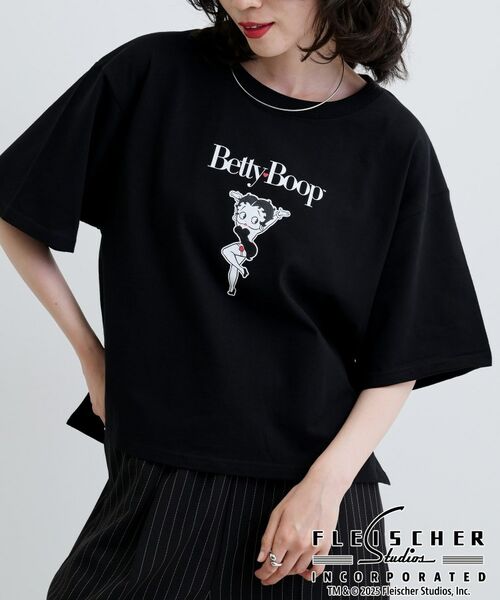 GALLEST / ギャレスト Tシャツ | 【Betty Boop(TM)】センタープリントワイドTシャツ | 詳細2