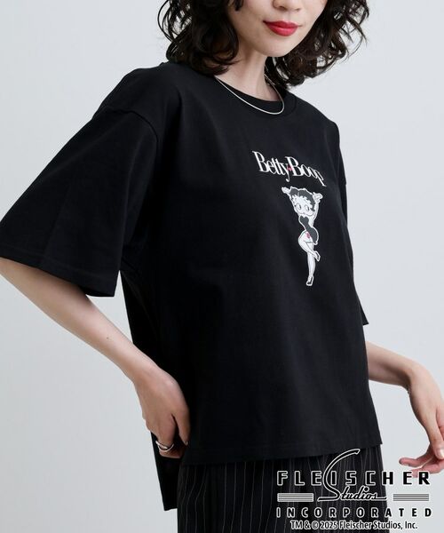 GALLEST / ギャレスト Tシャツ | 【Betty Boop(TM)】センタープリントワイドTシャツ | 詳細4